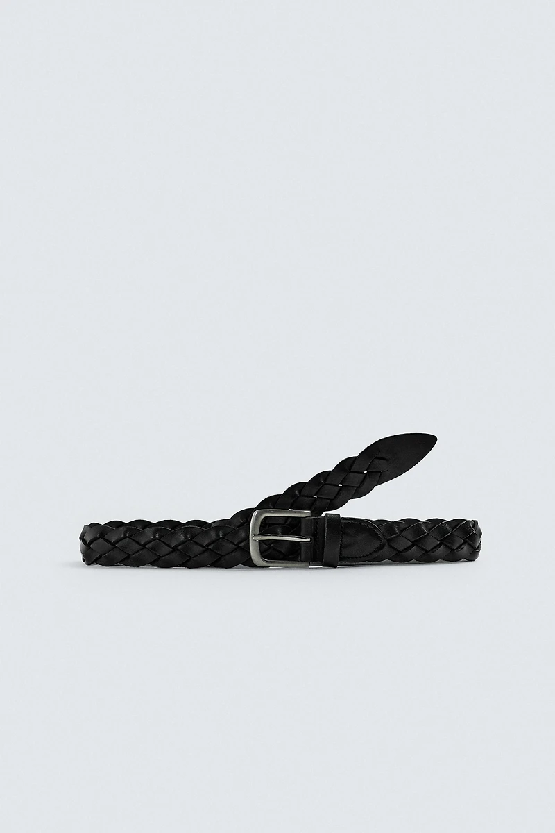 LIMITED EDITION BRAIDED LEATHER BELT