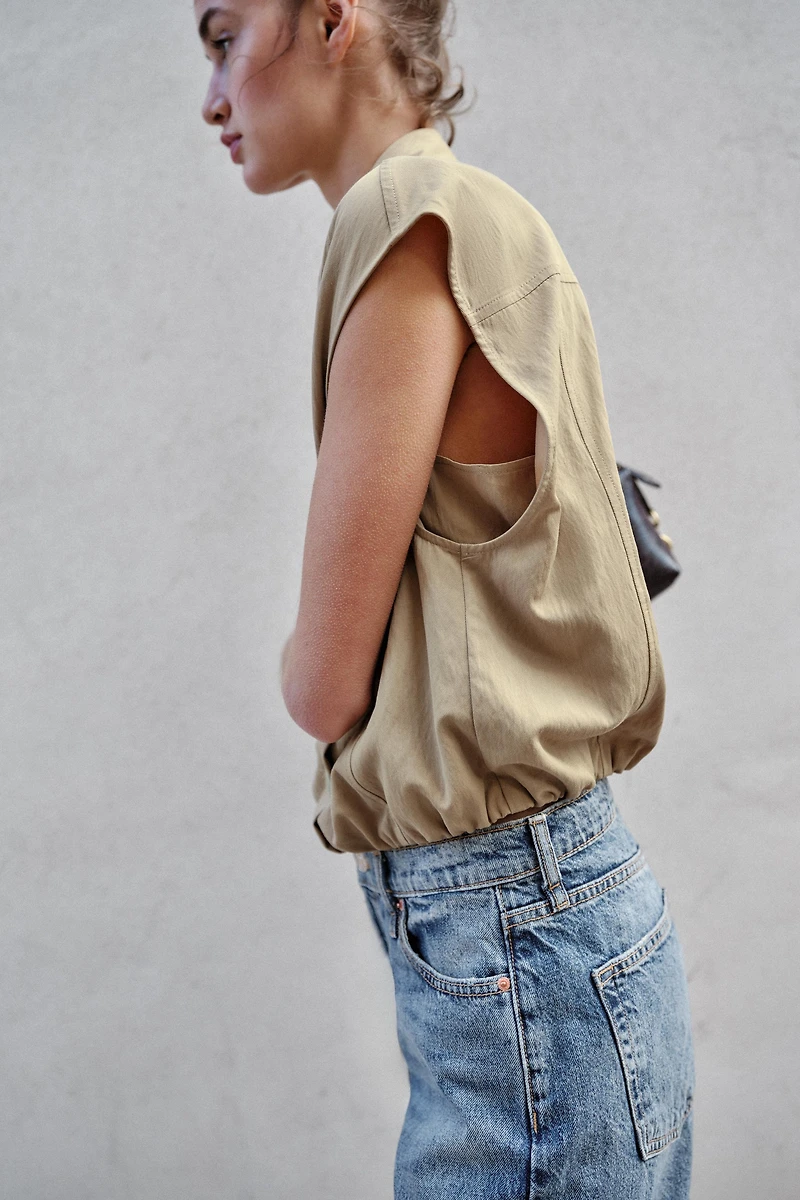 TOP COL CHEMISE