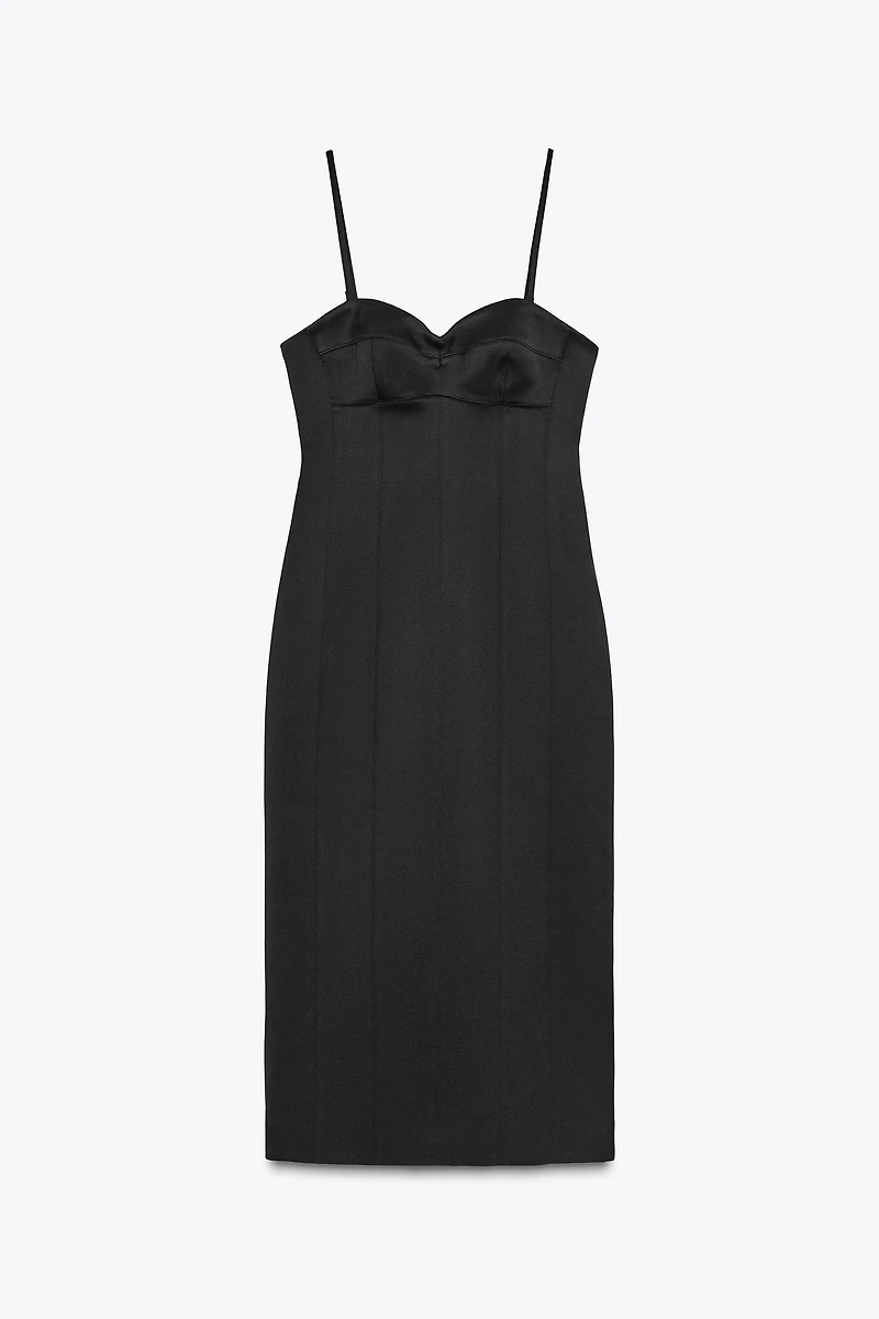 ZW COLLECTION MULTI-POSITION SATIN DRESS