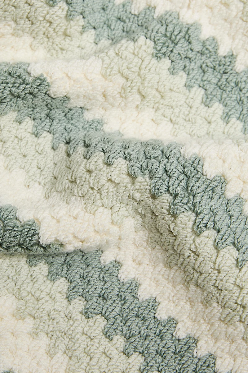 TAPIS DE BAIN JACQUARD GÉOMÉTRIQUE