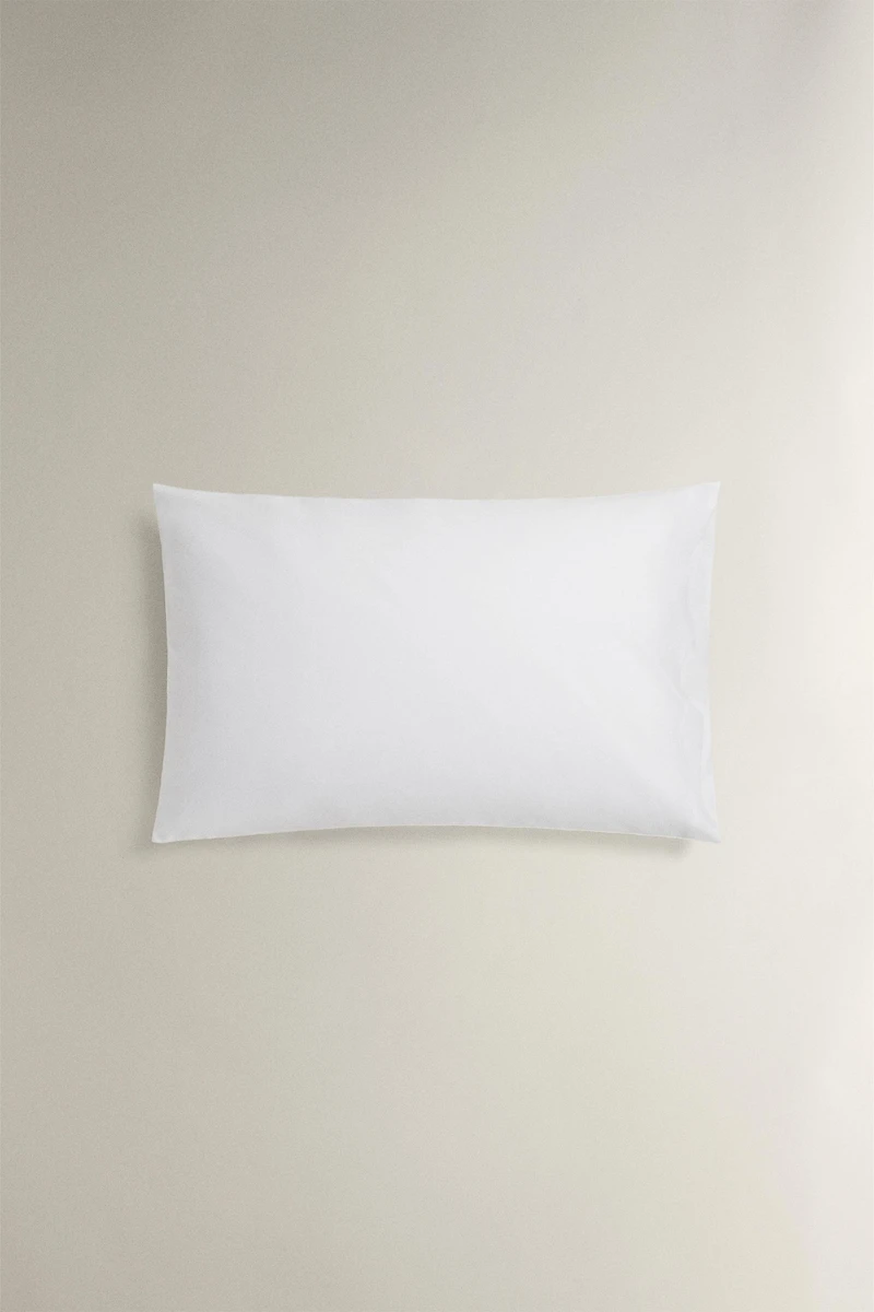 PERCALE COTTON PILLOWCASE WITH FLANGE (500 THREAD COUNT)