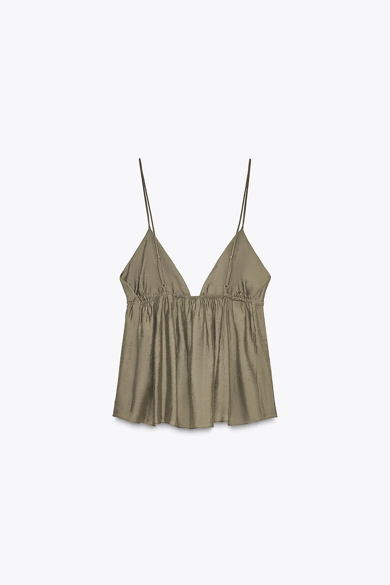FLOWY STRAPPY TOP