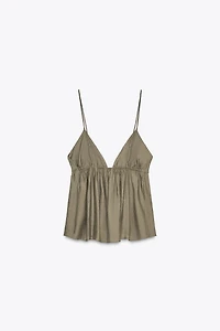 FLOWY STRAPPY TOP