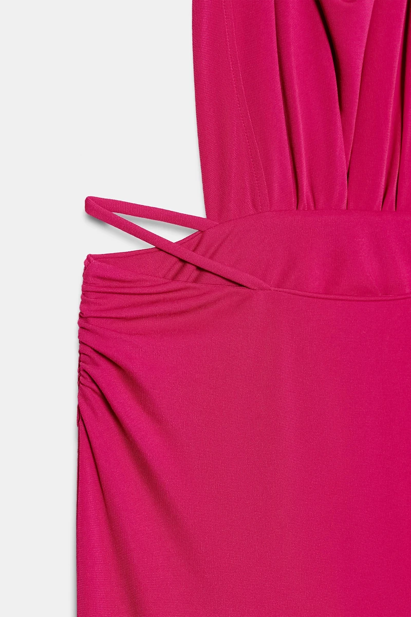 FLOWY CUT OUT DRESS
