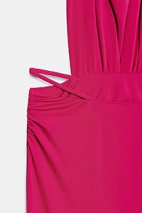 FLOWY CUT OUT DRESS