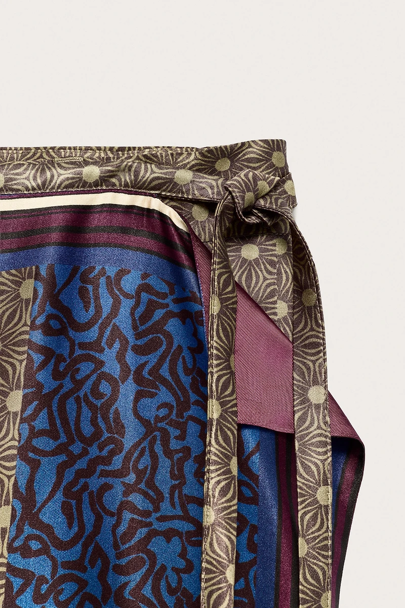 LIMITED EDITION MIXED PRINT SARONG PANTS
