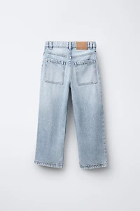 RIPPED RELAXED BAGGY JEANS
