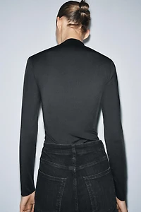 RUCHED BODYSUIT