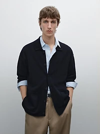 Cardigan coton