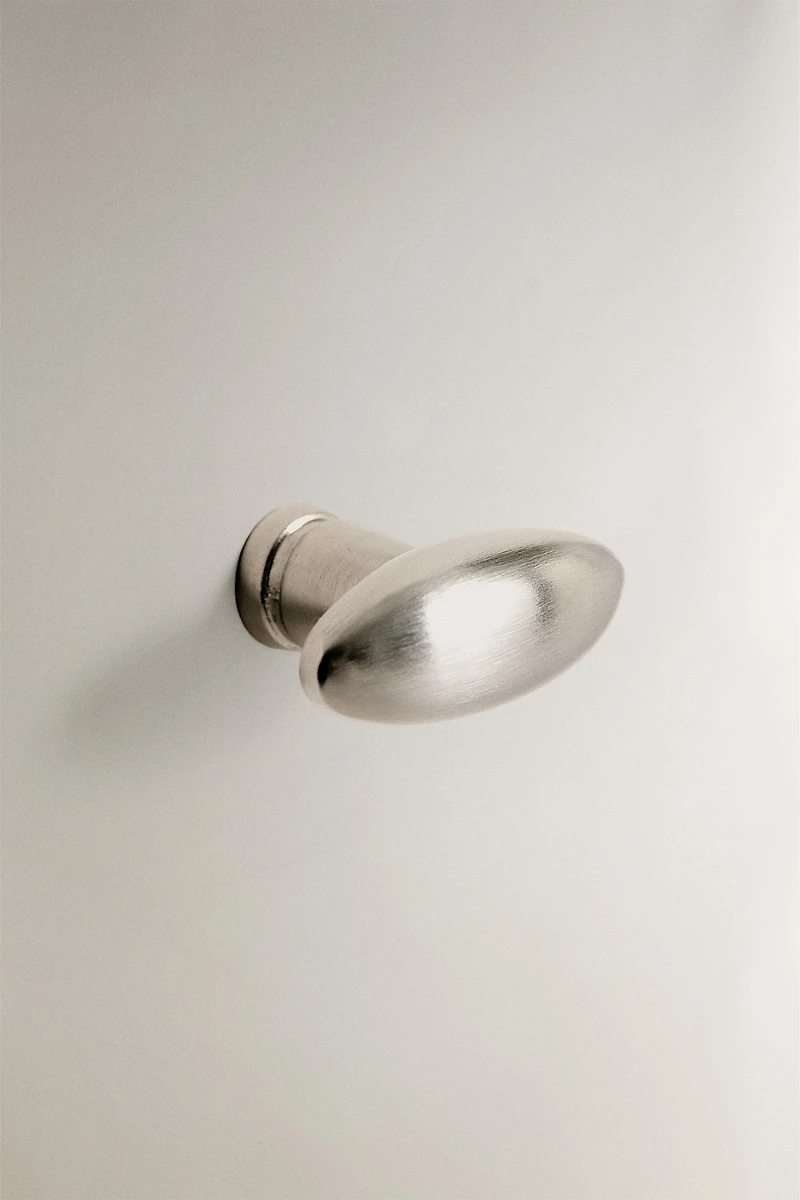 LOT BOUTONS MEUBLE MÉTAL BRILLANT (LOT DE 2)
