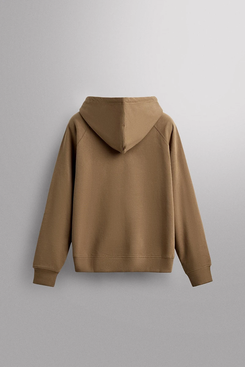 ZIP-UP HOODIE TRAINING SWEATSHIRT