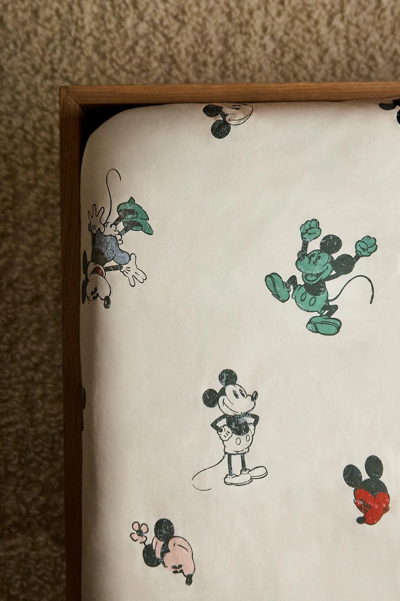 KIDS' MICKEY & MINNIE ©DISNEY FITTED SHEET