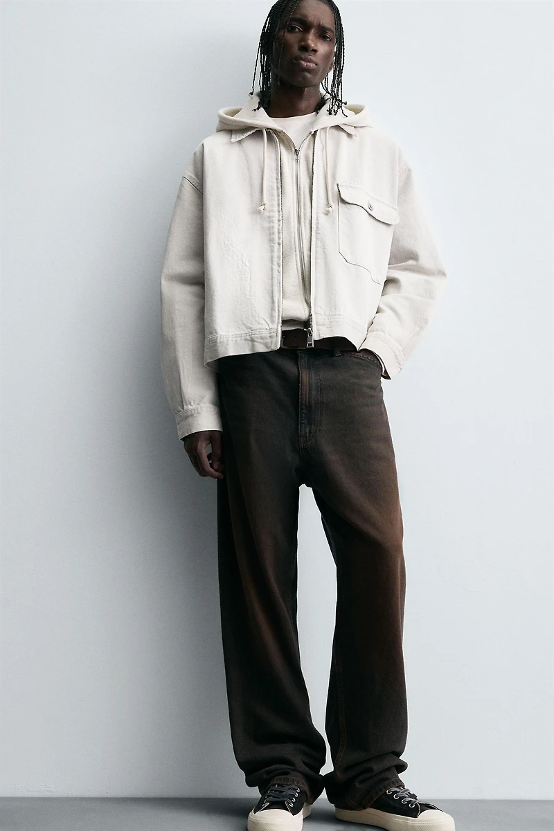 RELAXED FIT DENIM JACKET