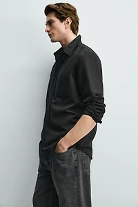 CHEMISE REGULAR FIT LIN - COTON