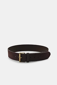 CEINTURE 100% CROÛTE DE CUIR