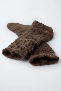 CHAUSSETTES CHAUDES EN LAINE ET ALPAGA