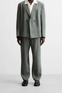 100% LINEN SUIT PANTS