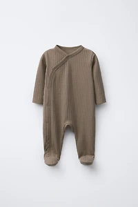 PLAIN STRUCTURE JUMPSUIT