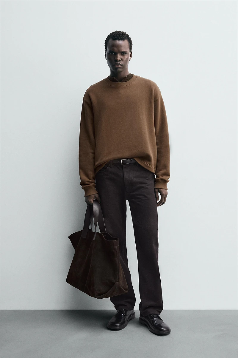 CREWNECK RIBBON SWEATSHIRT