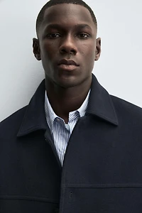 CHAQUETÓN REGULAR FIT BOLSILLOS