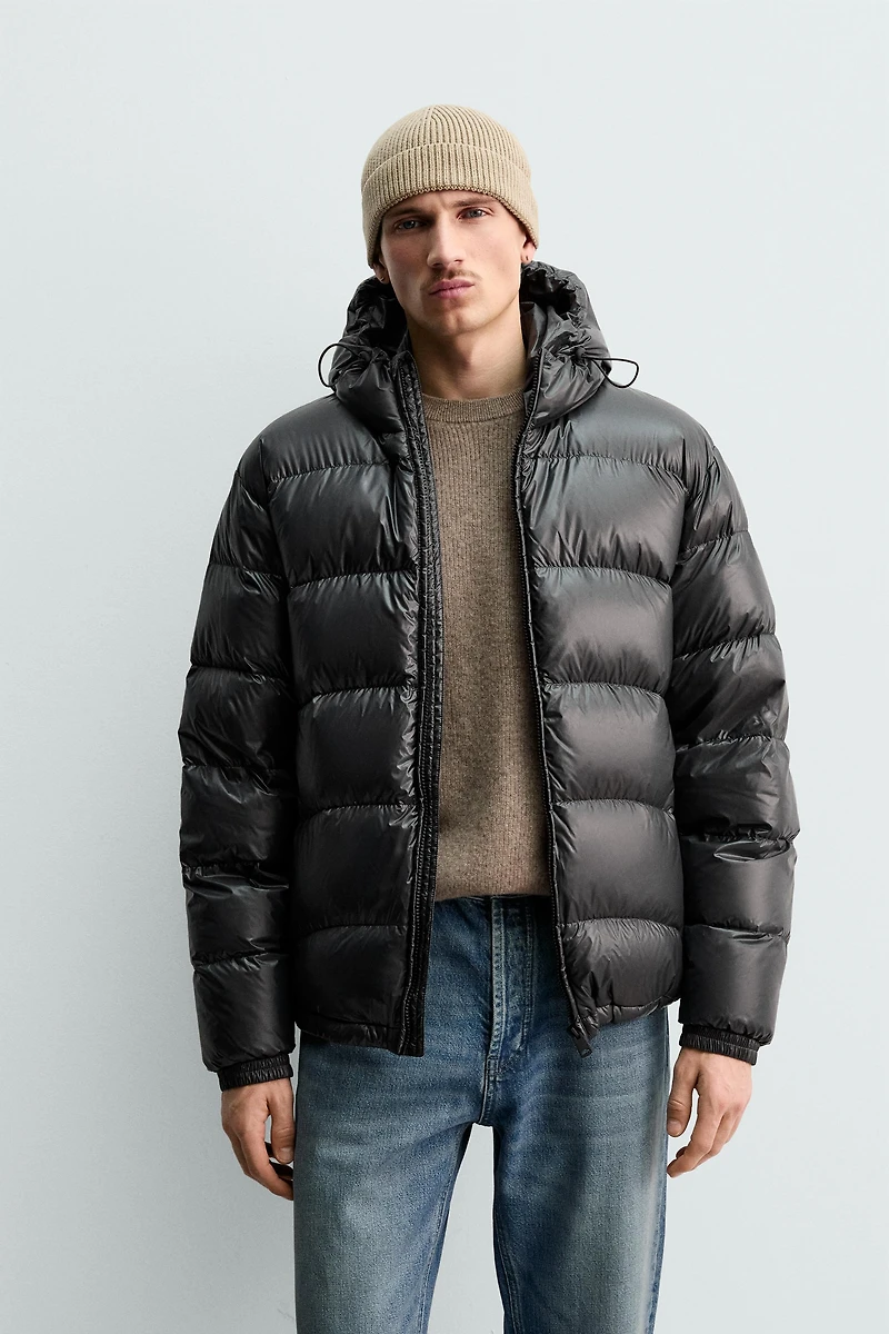 80% DOWN - 20% FEATHER WATER REPELLENT PUFFER JACKET ORIGINS