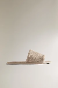 OPEN TERRY BATHROOM SLIPPERS