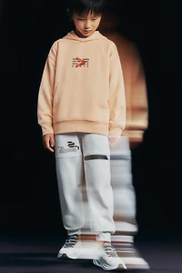 SPORTY INTERLOCK PANTS