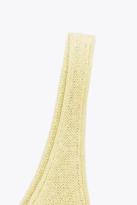 LINEN KNIT TOP