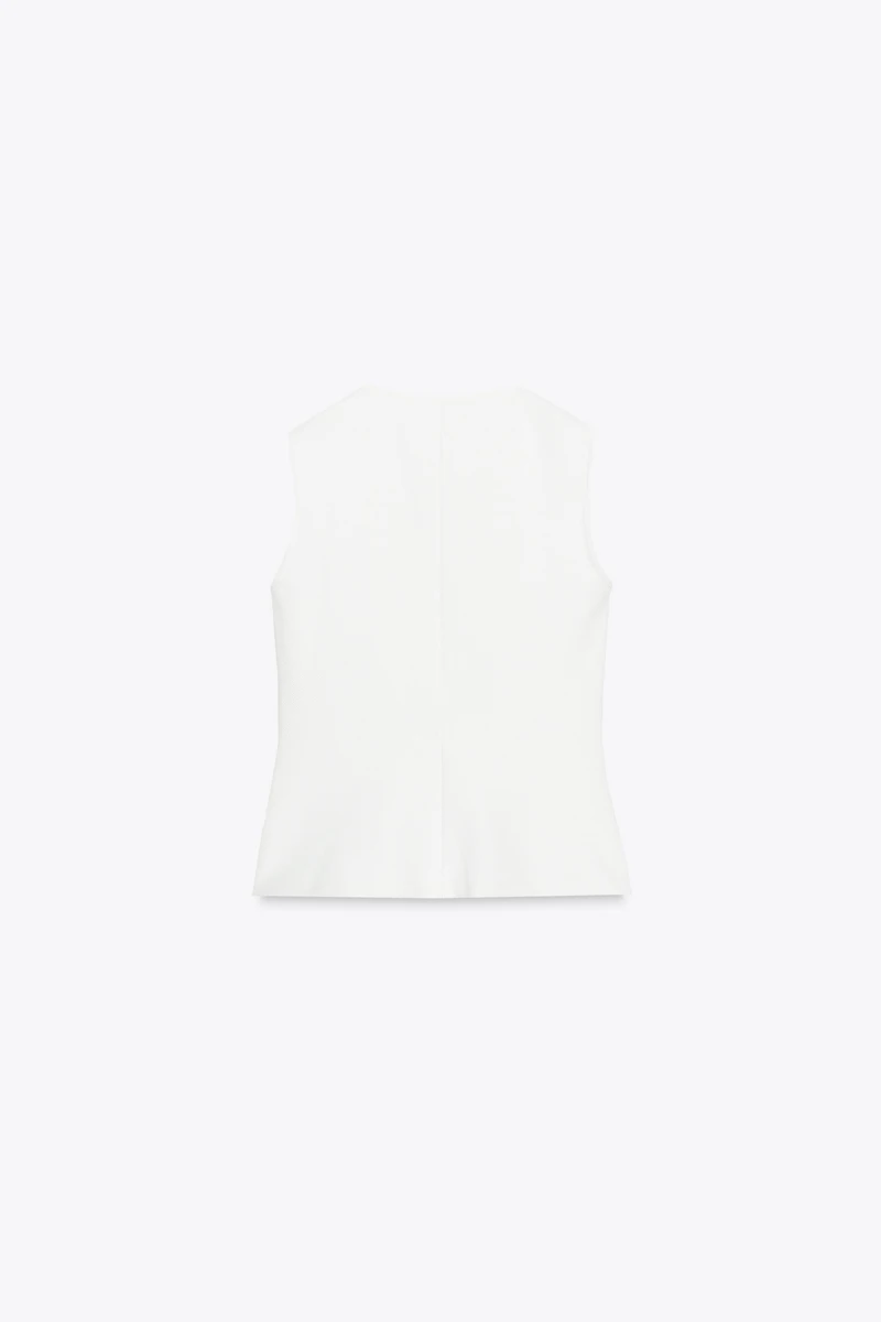 GILET SERGÉ BOUTONS