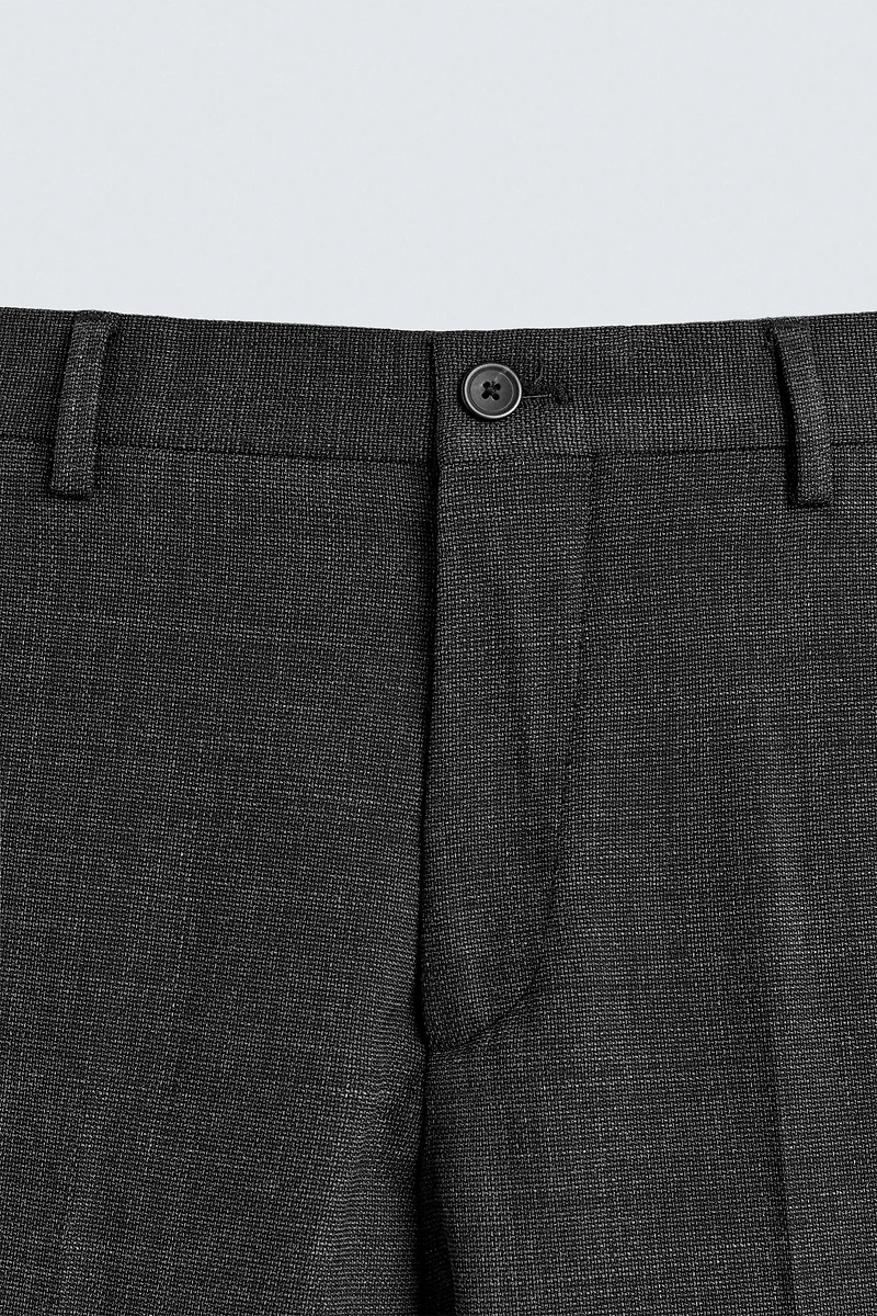 PANTALON DE COSTUME STRUCTUR