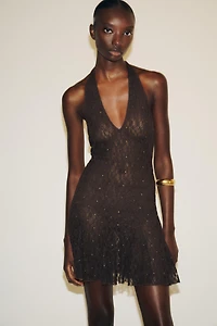 ROBE CLOUS FOULARD
