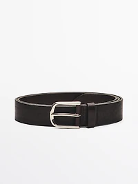 Ceinture en cuir nappa