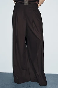 ZW COLLECTION WIDE LEG PLEATED PANTS