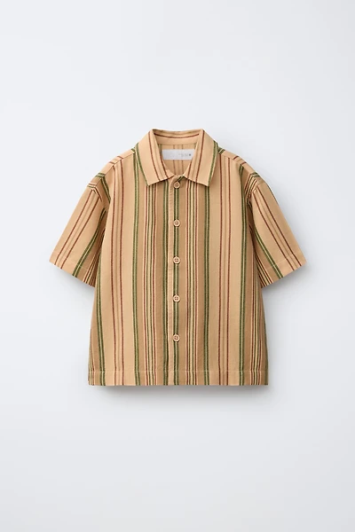 STRIPED RUSTIC SHIRT