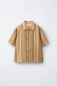 STRIPED RUSTIC SHIRT