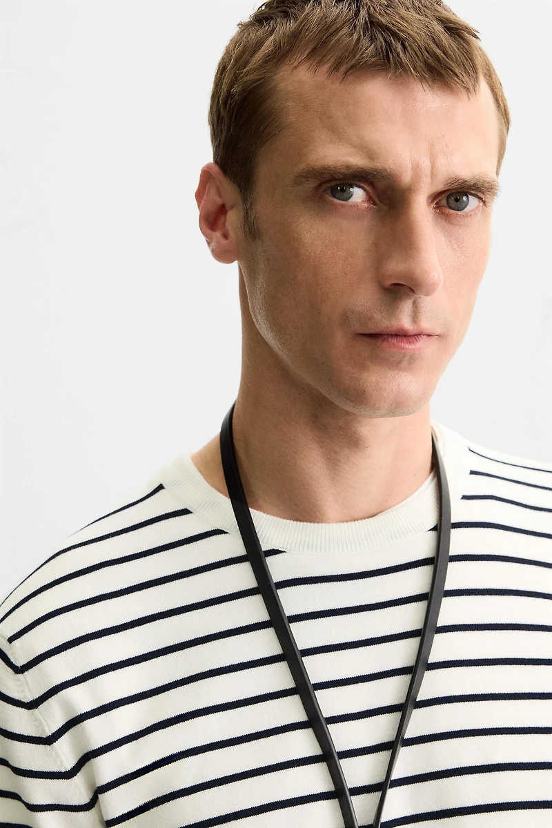 KNIT REGULAR FIT T-SHIRT