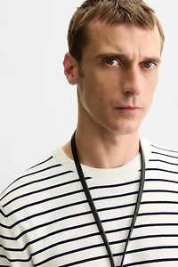 KNIT REGULAR FIT T-SHIRT