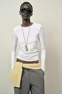 T-SHIRT BASIQUE EN COTON
