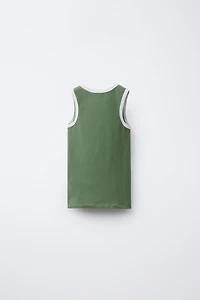 THREE-PACK OF BASIC T-SHIRTS WITH TRIM DETAIL