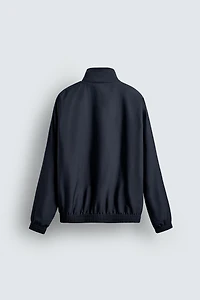 BLOUSON BOMBER RÉVERSIBLE AVEC MÉLANGE DE LAINE