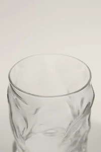 WAVY GLASS TUMBLER