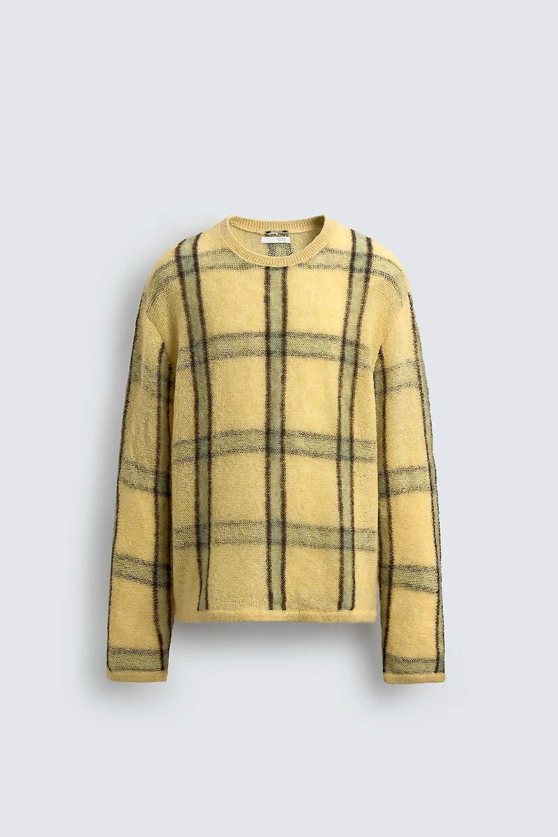 RELAXED FIT STRIPED JACQUARD JUMPER
