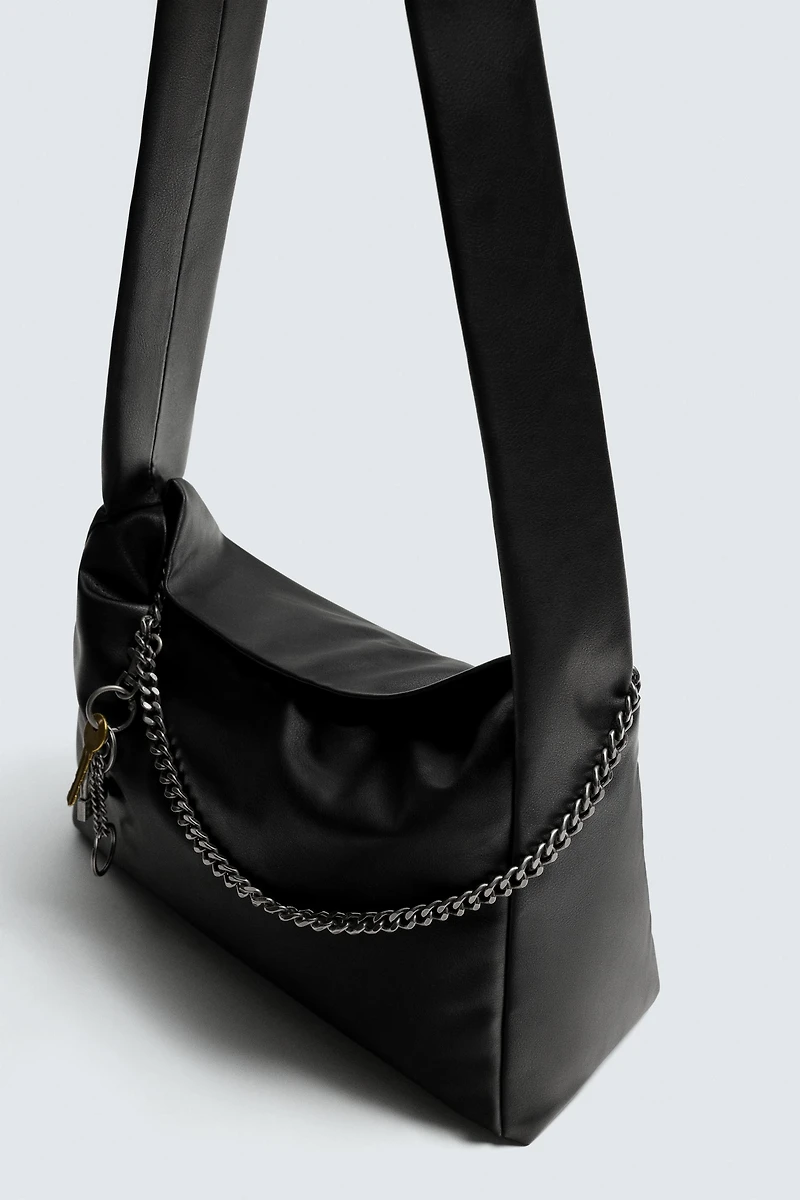 CHAIN CROSSBODY BAG