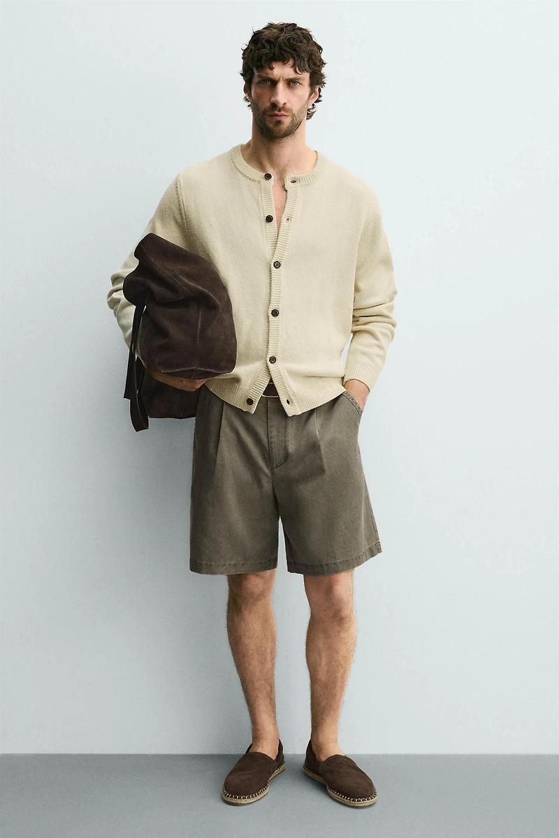 COMBINATION LEATHER ESPADRILLES