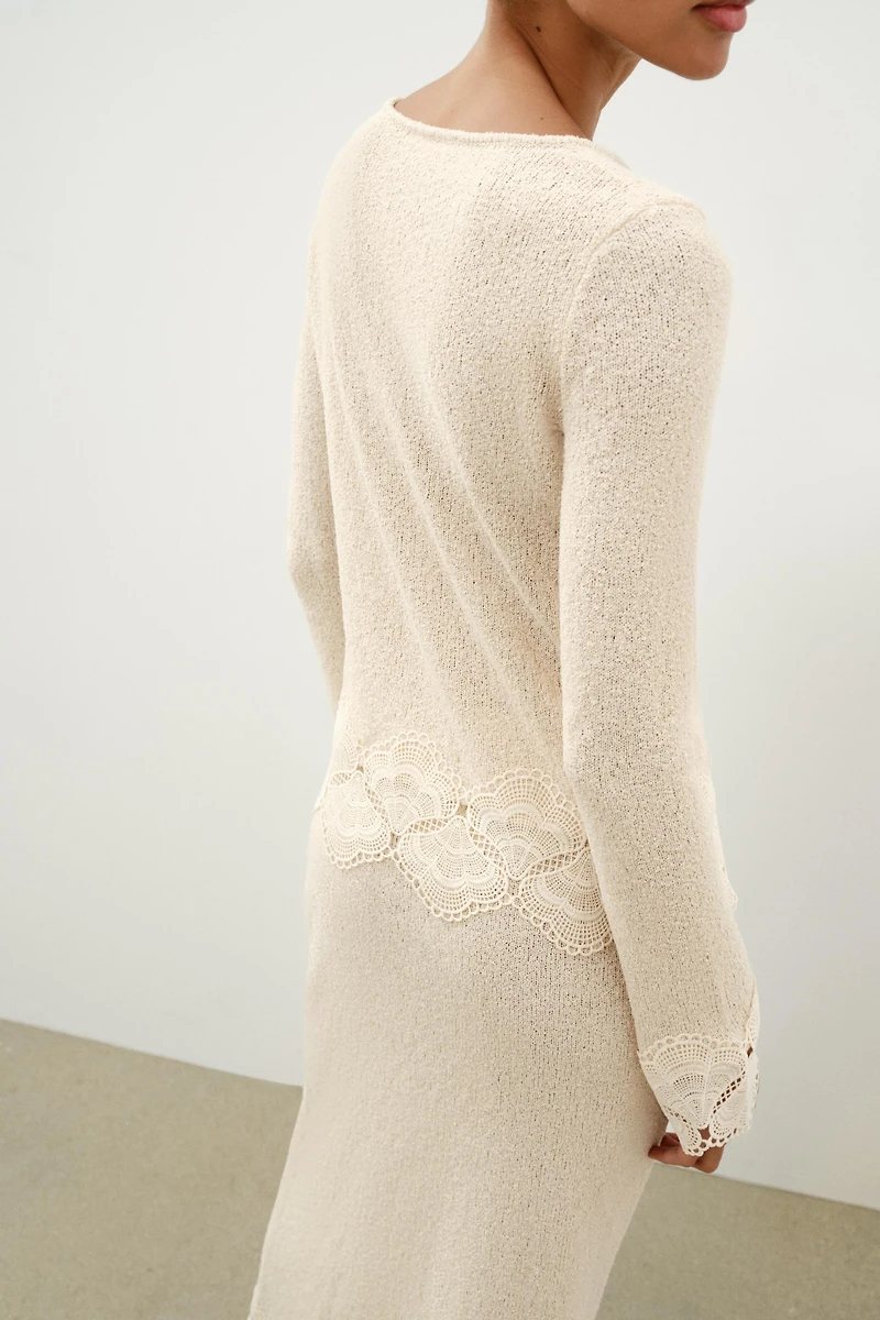 RUSTIC CROCHET TOP