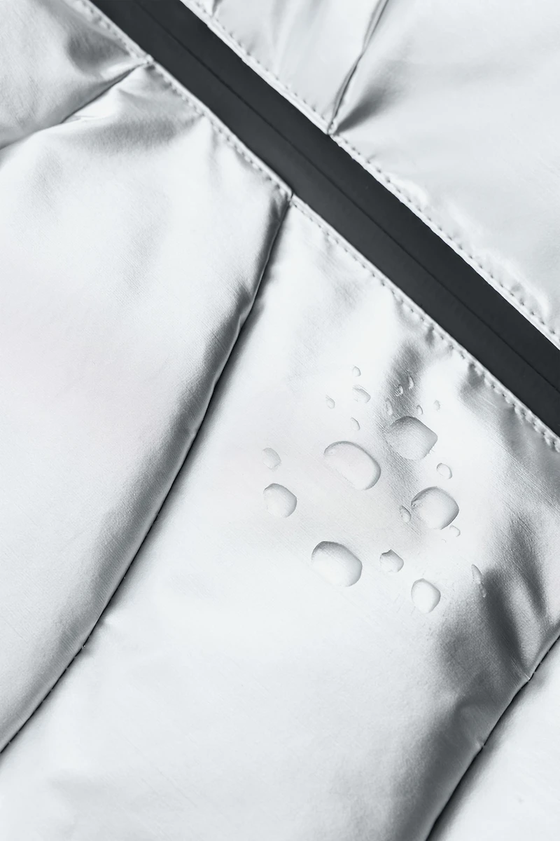 DOUDOUNE 80% DUVET ET 20% PLUME ONDULÉE WATER RESISTANT COUPE-VENT SYSTÈME RECCO® COLLECTION SKI