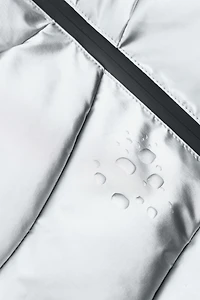 DOUDOUNE 80% DUVET ET 20% PLUME ONDULÉE WATER RESISTANT COUPE-VENT SYSTÈME RECCO® COLLECTION SKI