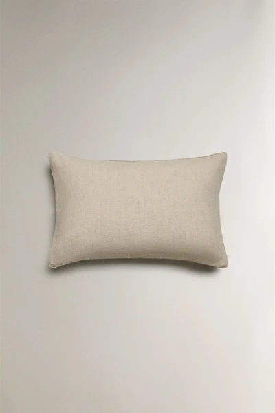 LINEN THROW PILLOW COVER