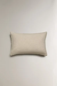 LINEN THROW PILLOW COVER