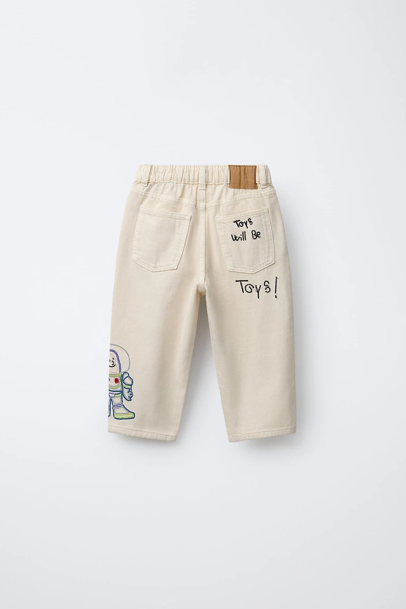 TOY STORY © DISNEY PIXAR EMBROIDERED BAGGY TWILL PANTS